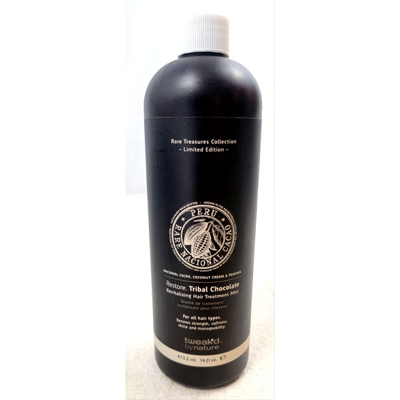 NEW Tweak’d by Nature Restore Tribal Chocolate Revitalizing Hair Treatment Mist - Picture 1 of 5